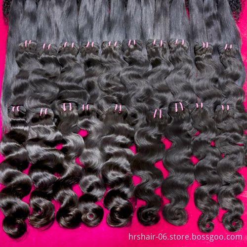 Wholesale double drawn body wave Bundle Vendor Virgin Cuticle Aligned Hair Free Sample 12A Siliky Brazilian Hair Bundle